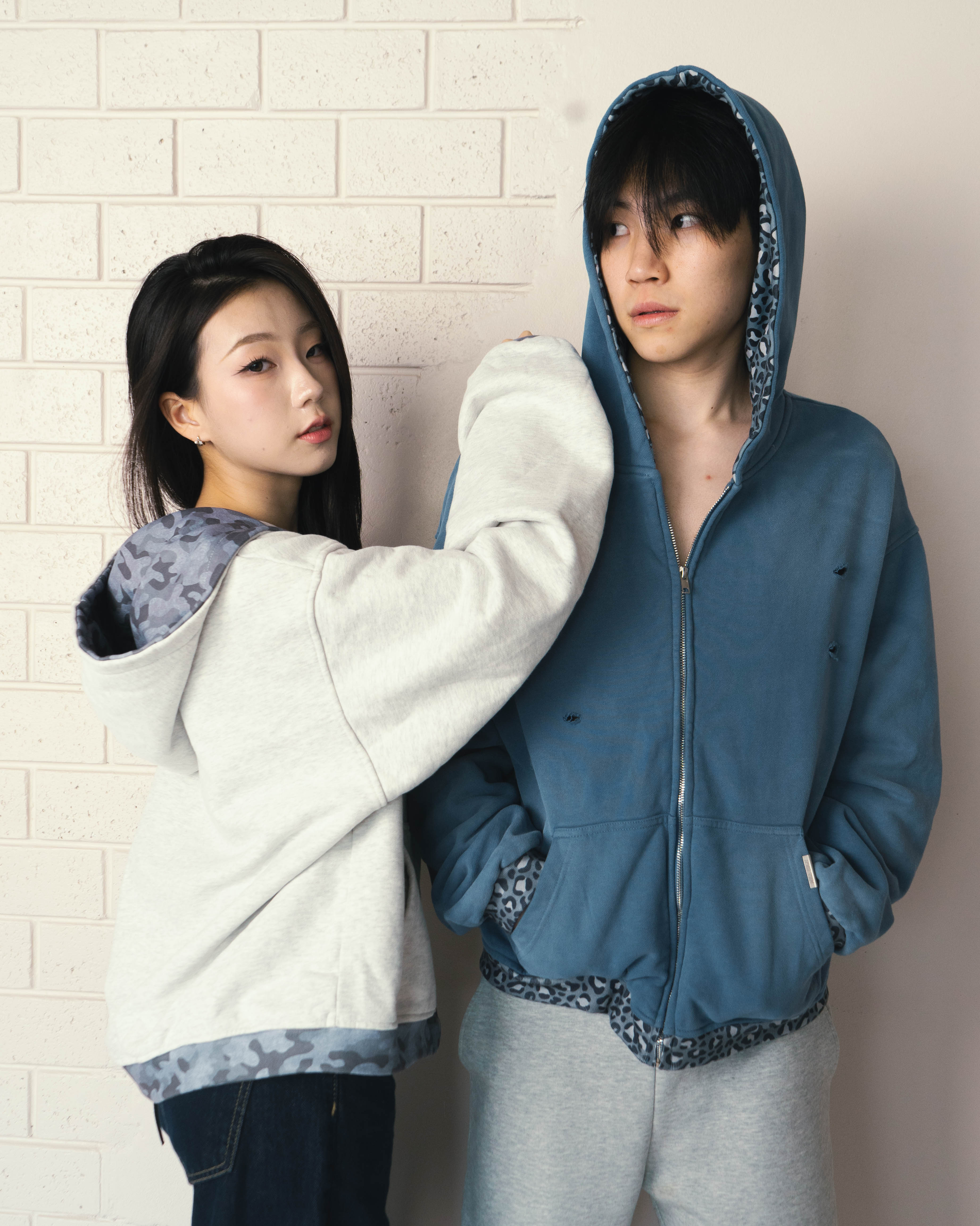 Leopard Marine Zip-up