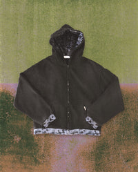 Camo Charcoal Zip-up