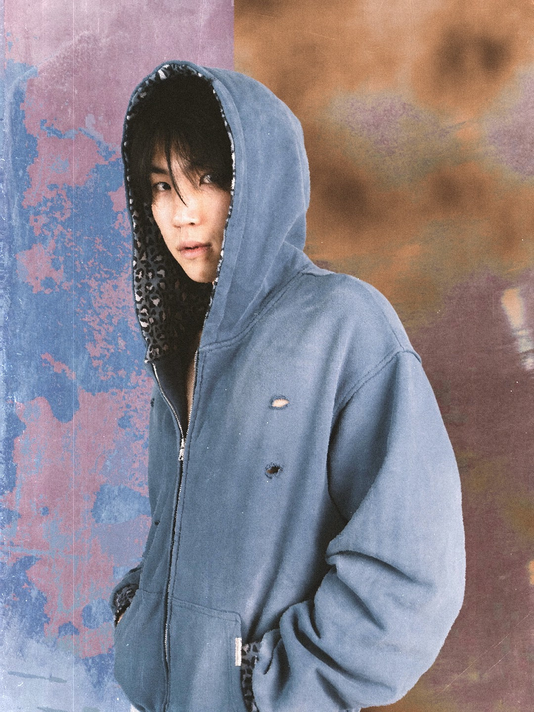Leopard Marine Zip-up