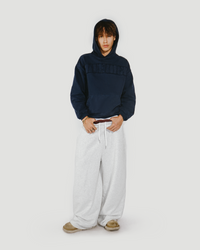Patched Sapphire Hoodie