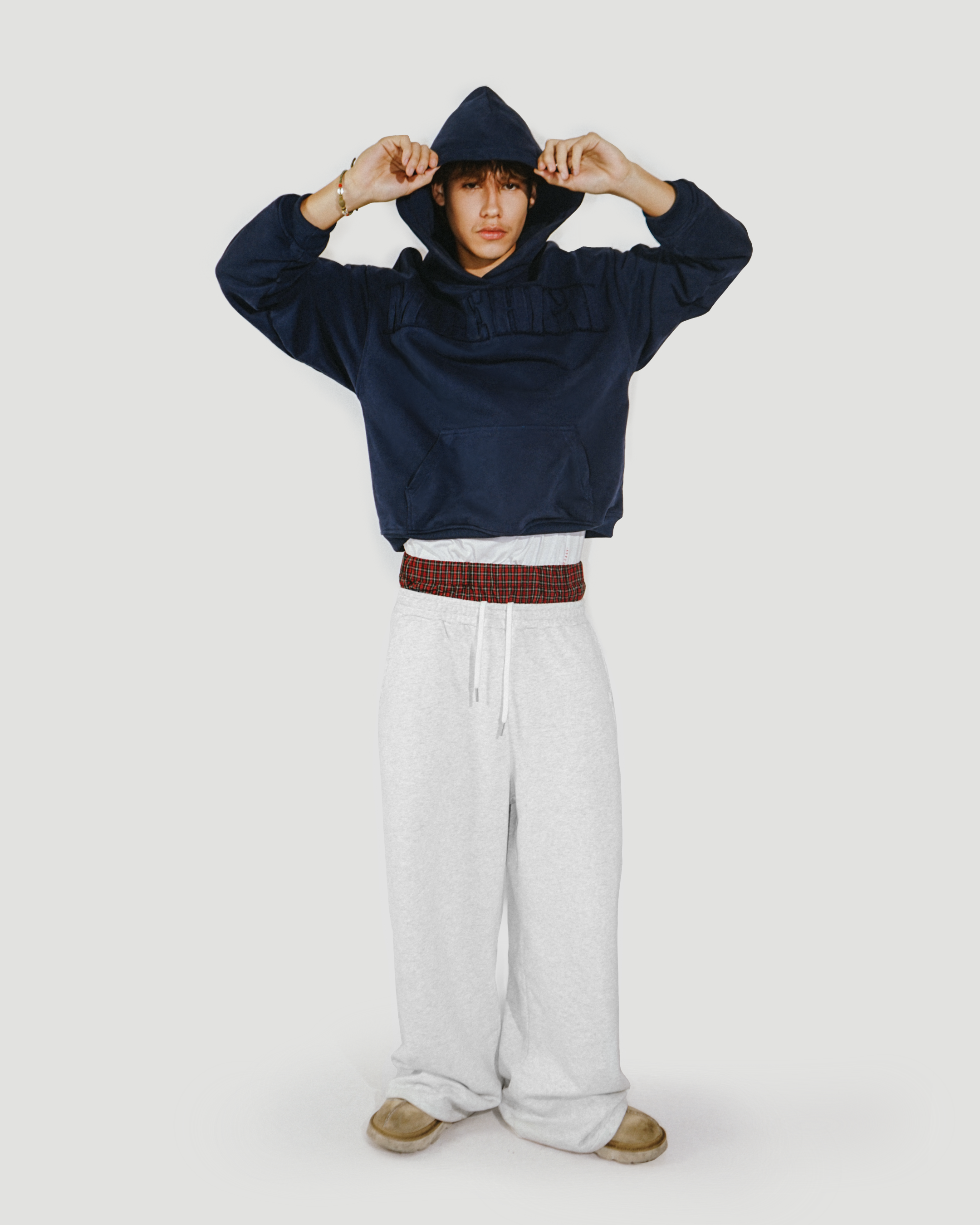 Patched Sapphire Hoodie