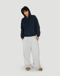 Patched Sapphire Hoodie