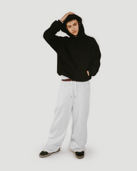 Patched Onyx Hoodie