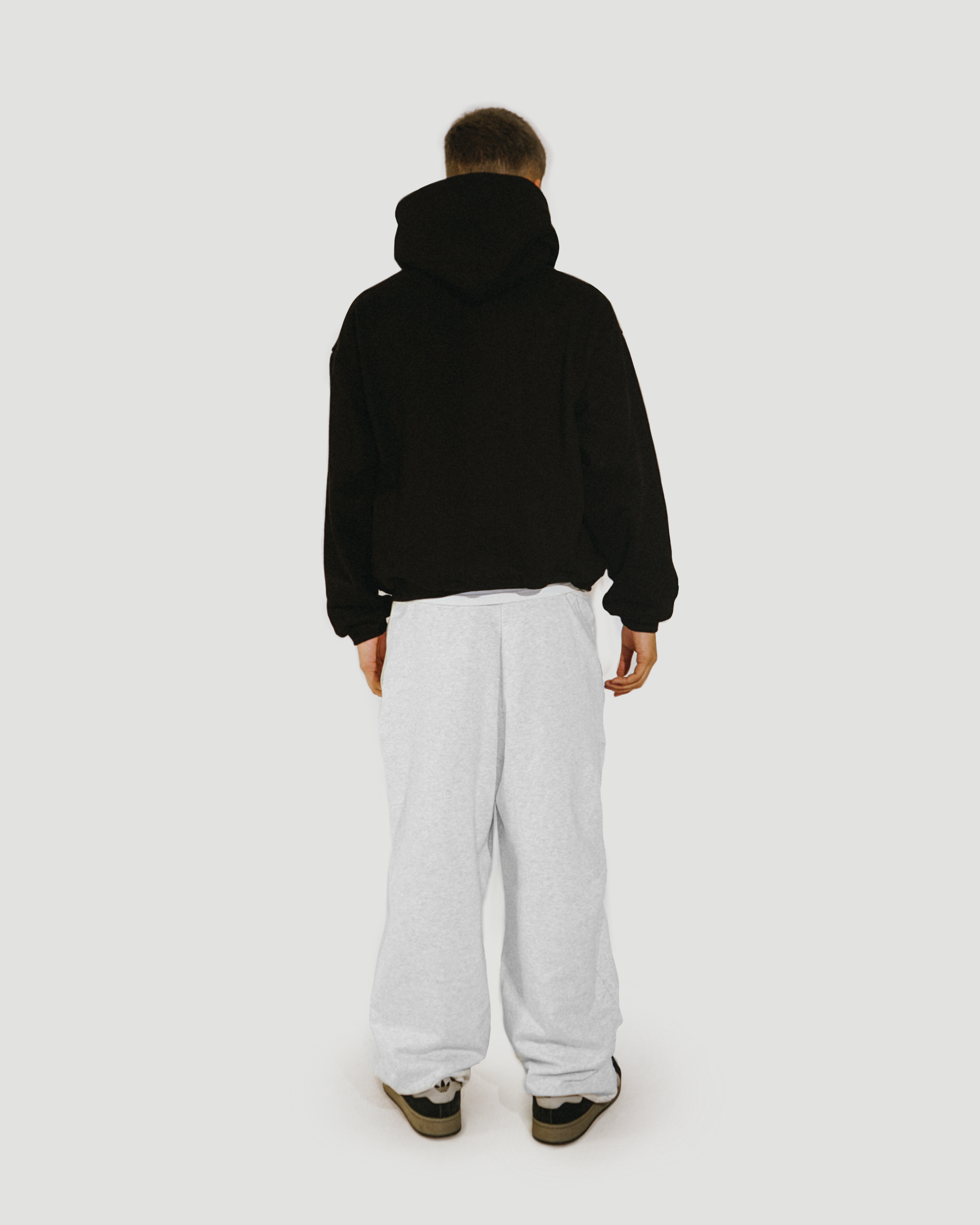 Patched Onyx Hoodie