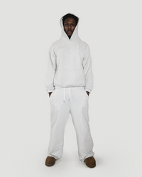 Patched Graphite Hoodie