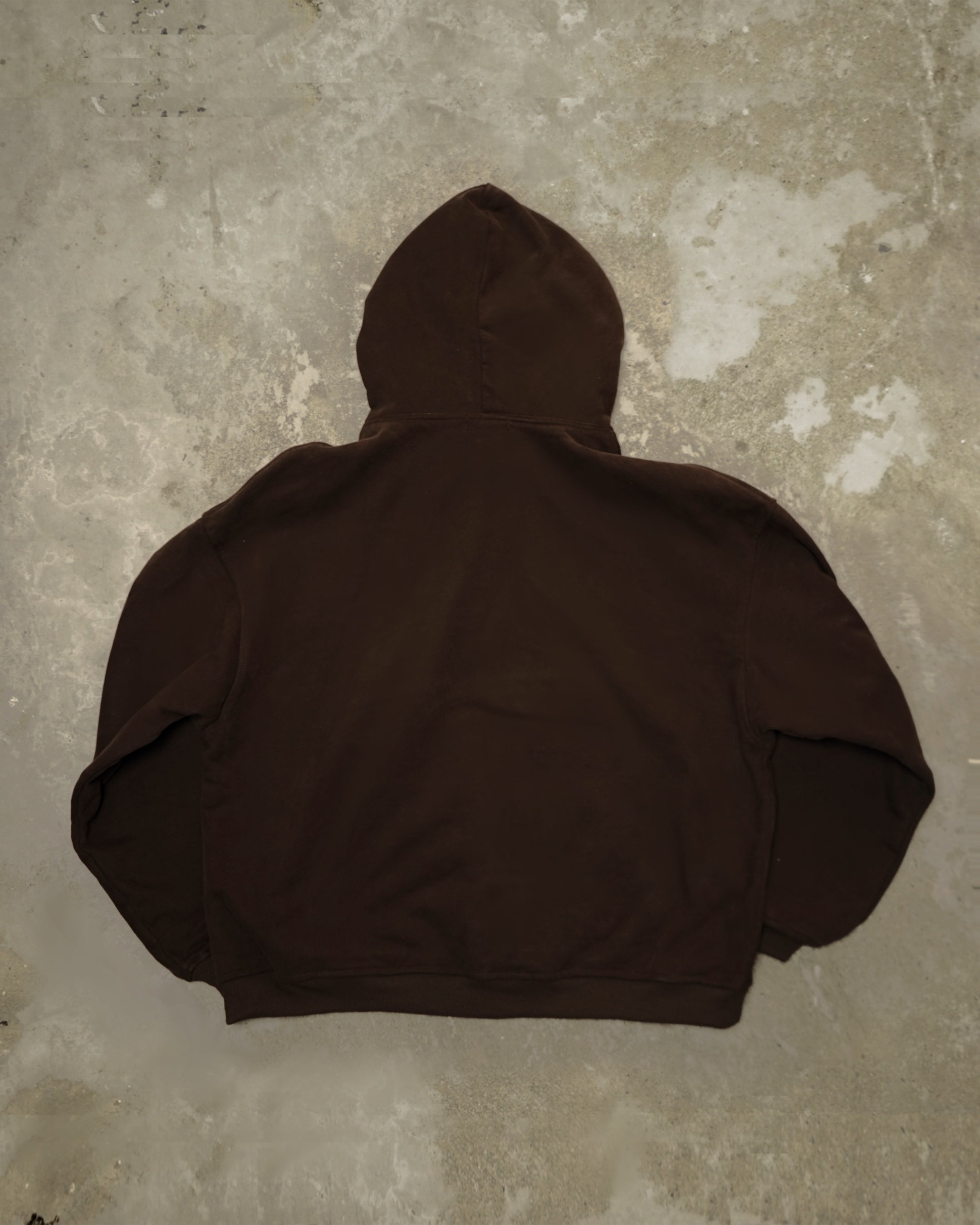 Patched Mocha Hoodie