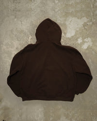 Patched Mocha Hoodie