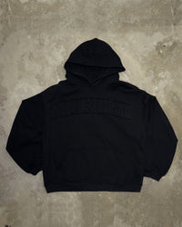 Patched Onyx Hoodie