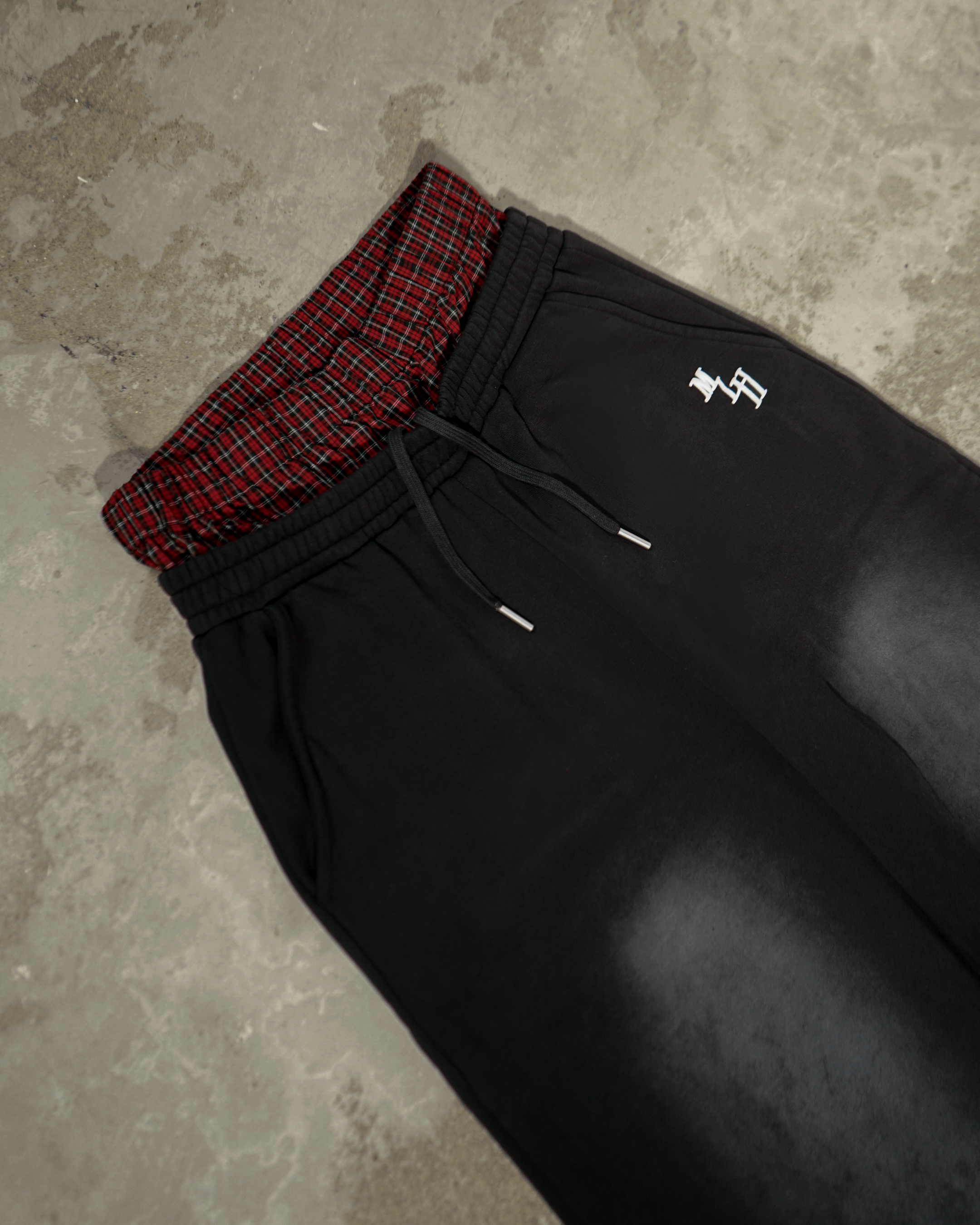 Lowrise Faded Onyx Sweatpants